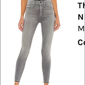 Mother denim- looker ankle fray ankle in all nighter.